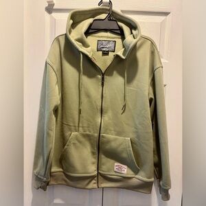 Brooklyn Cloth 1896 MFG.Co. WORKWEAR Hoodie OLGreen Zip-Up Hoodie Sz:S